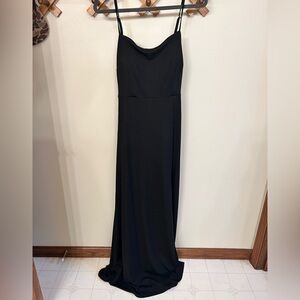 Birdy Grey Classic Black Maxi Dress